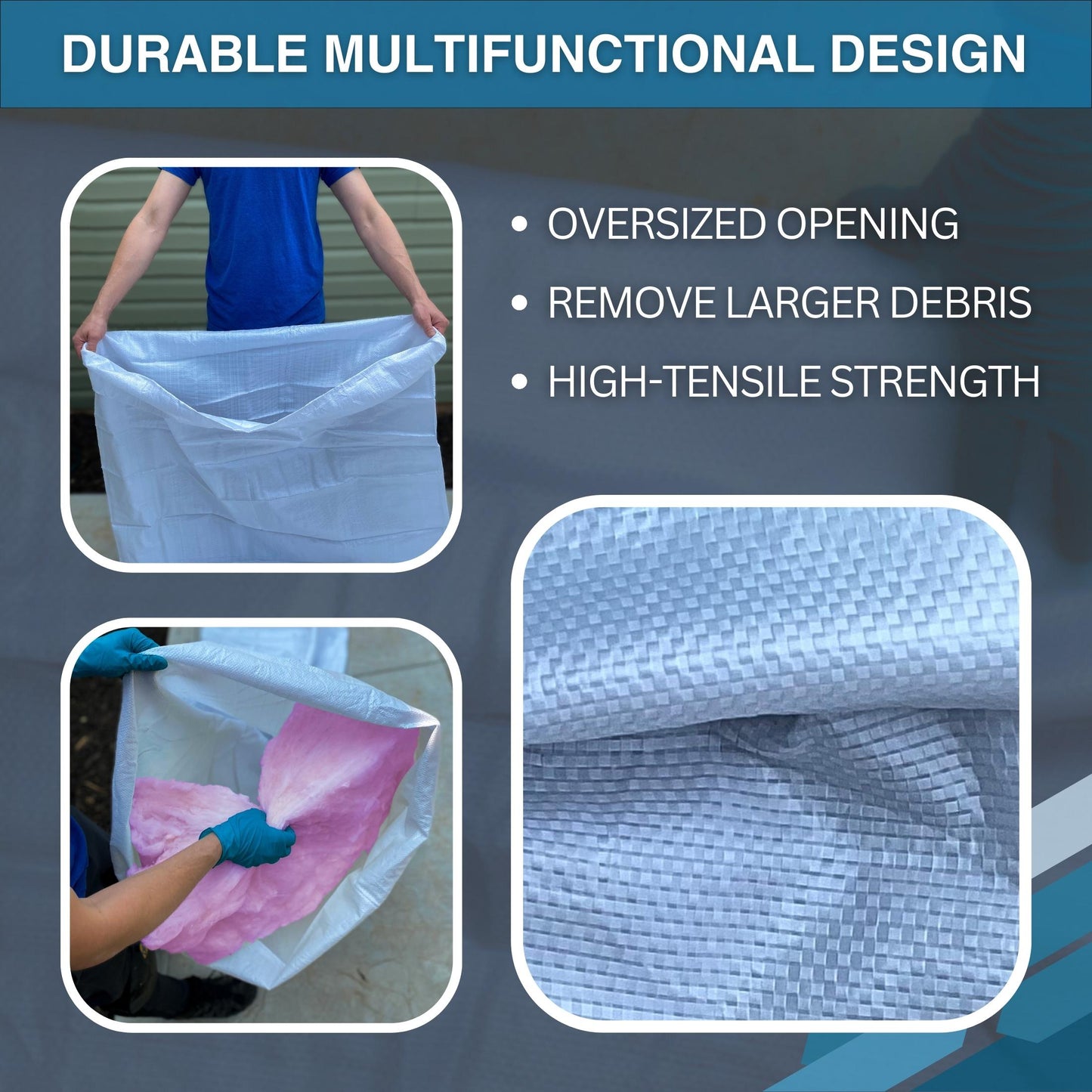 Multifunctional design insulation vacuum bag